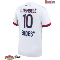 Camiseta Paris Saint-Germain Ousmane Dembele #10 Visitante Equipación 2025-26 manga corta